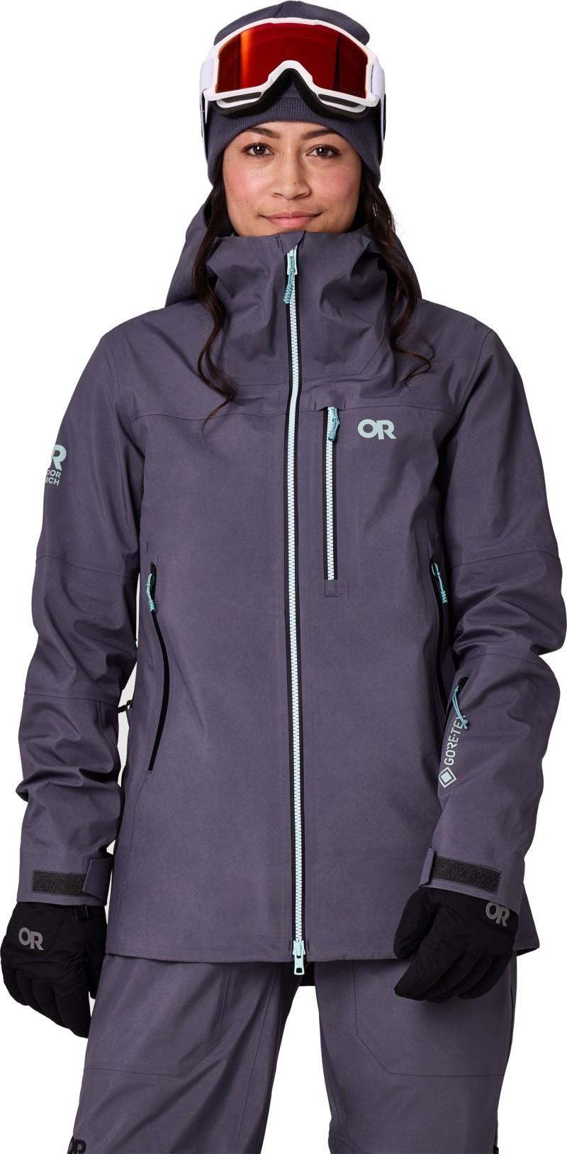 Hemispheres Team GTX 3L Jacket - Womens - smoky quartz 1