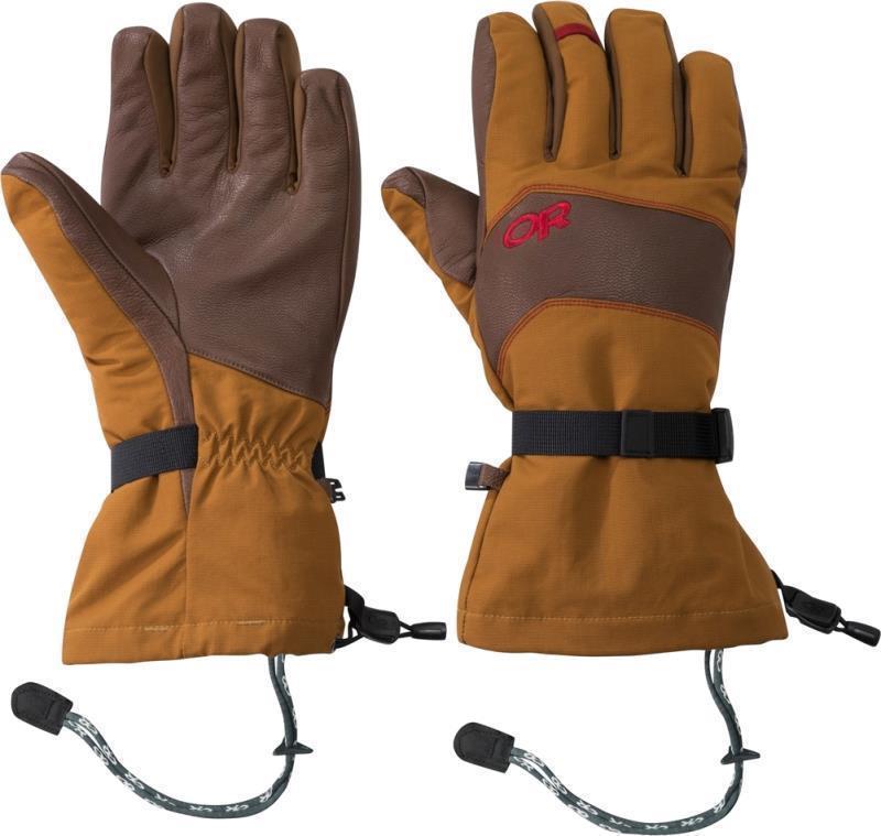Highcamp Gloves - Mens - Ochre / Carob 1