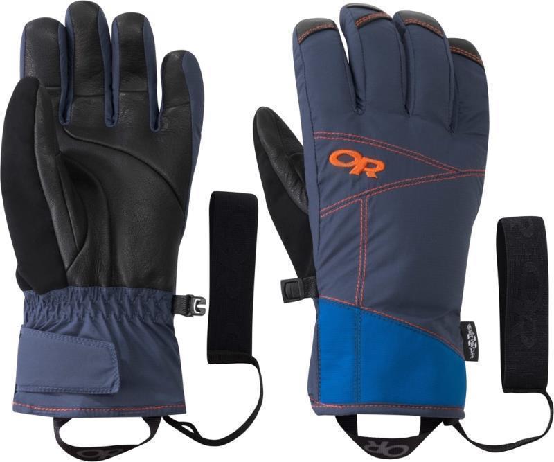 Illuminator Sensor Gloves - Cobalt / Naval Blue / Burnt Orange 1