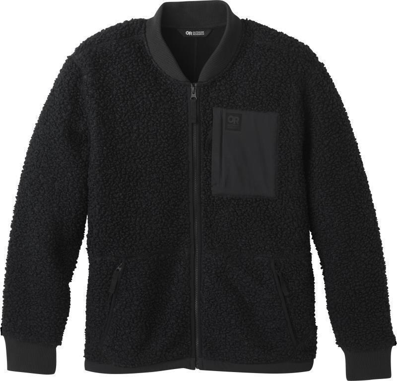 Juneau Sherpa Fleece Jacket - Womens - Black 1