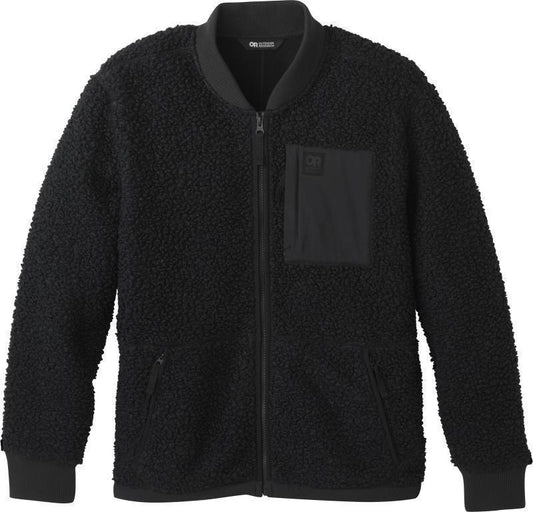 Juneau Sherpa Fleece Jacket - Womens - Black 1