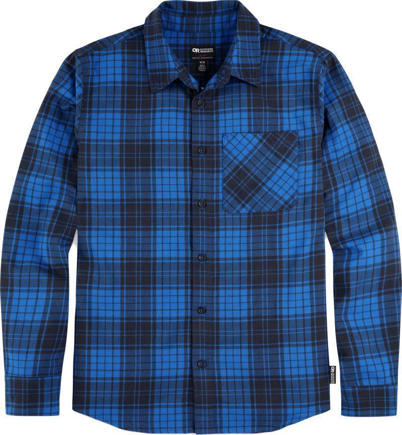 Kulshan Flannel Shirt - Mens - Classic Blue Plaid 1