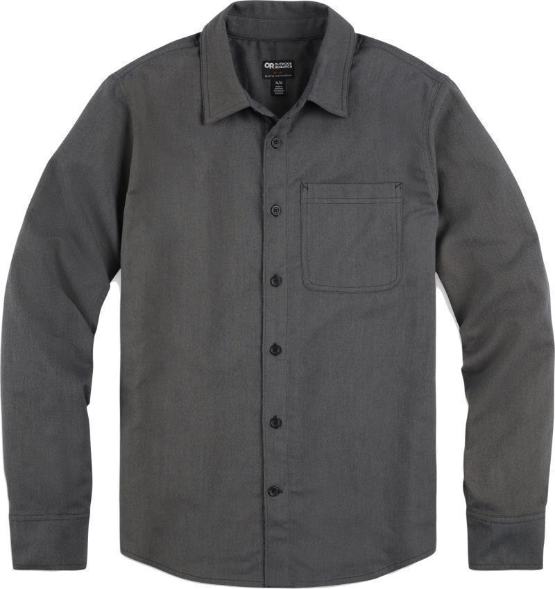 Kulshan Flannel Shirt - Mens - Pewter 1