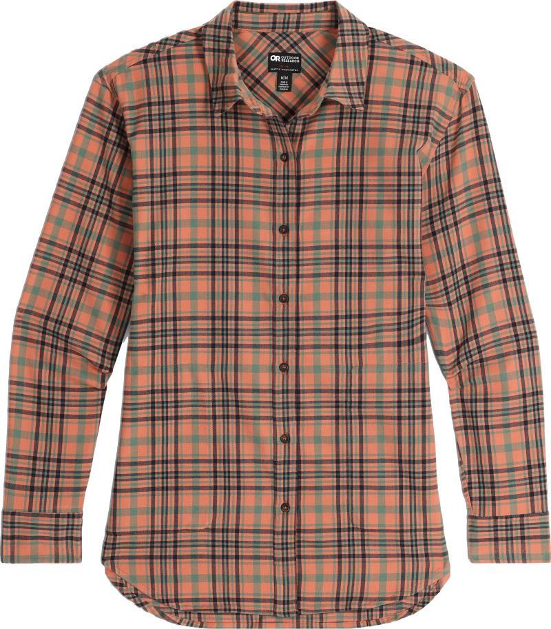 Kulshan Flannel Shirt - Womens - Cinnamon 1