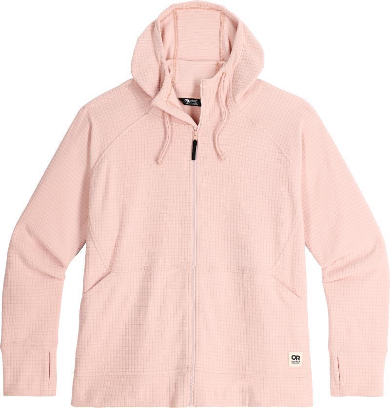Mega Trail Mix Fleece Full Zip Hoodie, Plus - Womens - Sienna 1