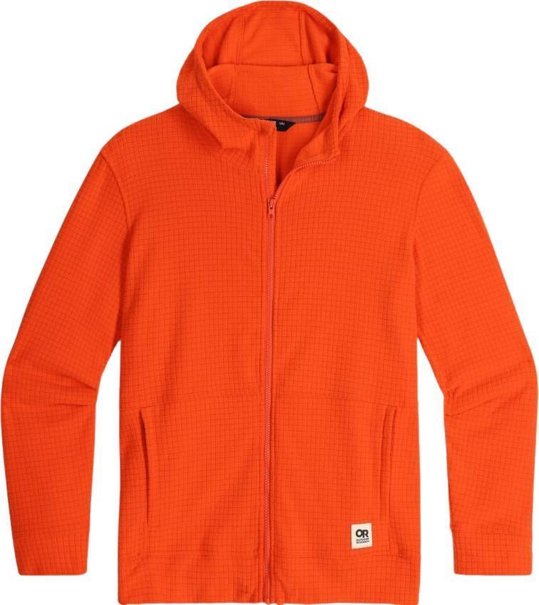 Mega Trail Mix Fleece Full Zip Hoodie - Mens - Spice 1
