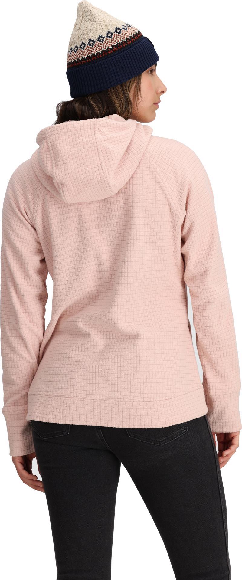 Mega Trail Mix Fleece Full Zip Hoodie - Womens - Sienna 3