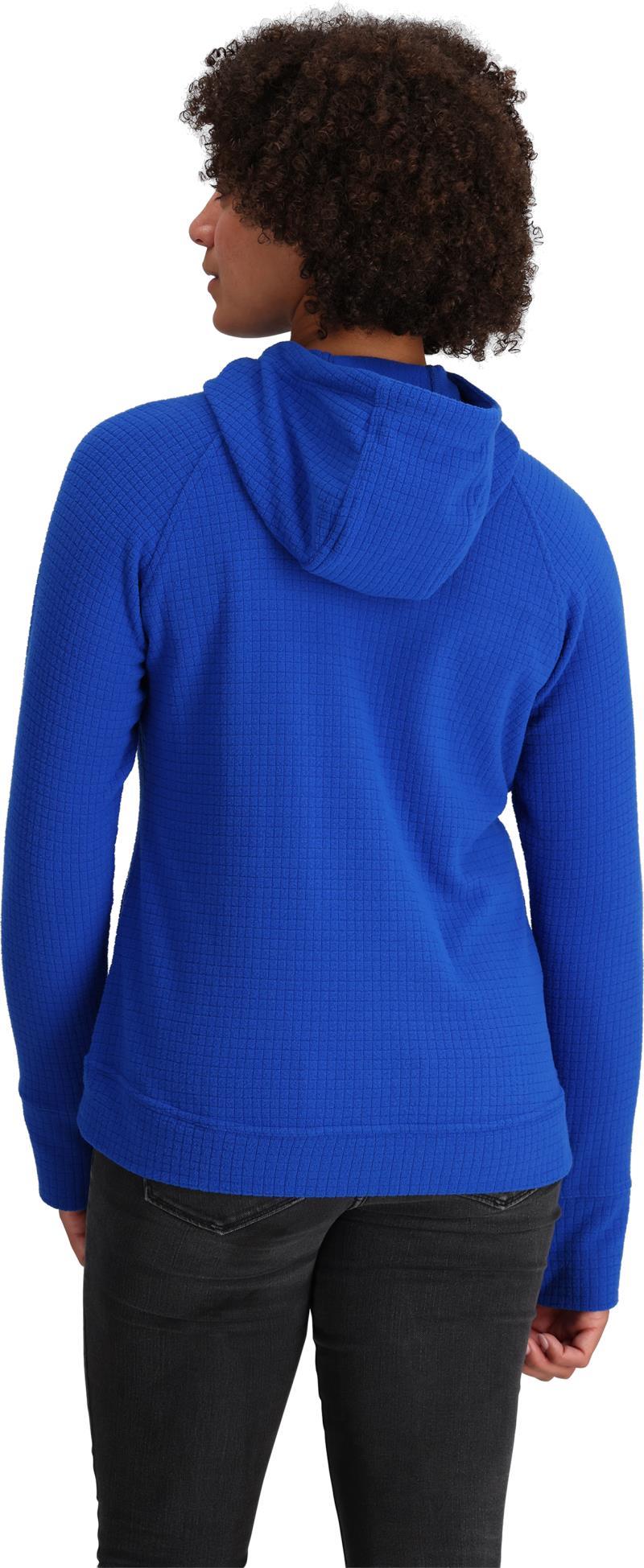 Mega Trail Mix Fleece Full Zip Hoodie - Womens - Topaz 3