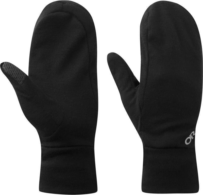 Merino 220 Sensor Mitts - Black 1