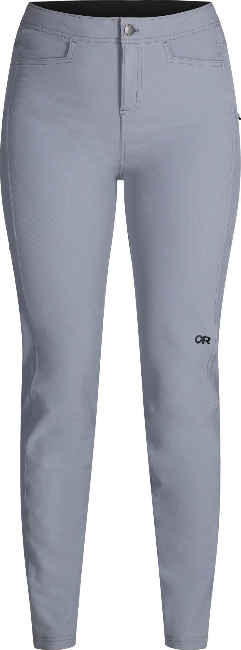 Methow Fleece Lined Pants, Short - Womens - Slate 1