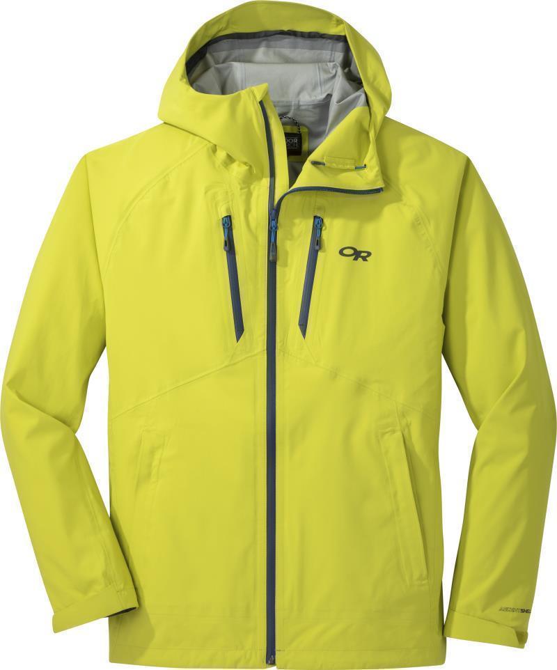 MicroGravity AscentShell Jacket - Mens - Citron 1