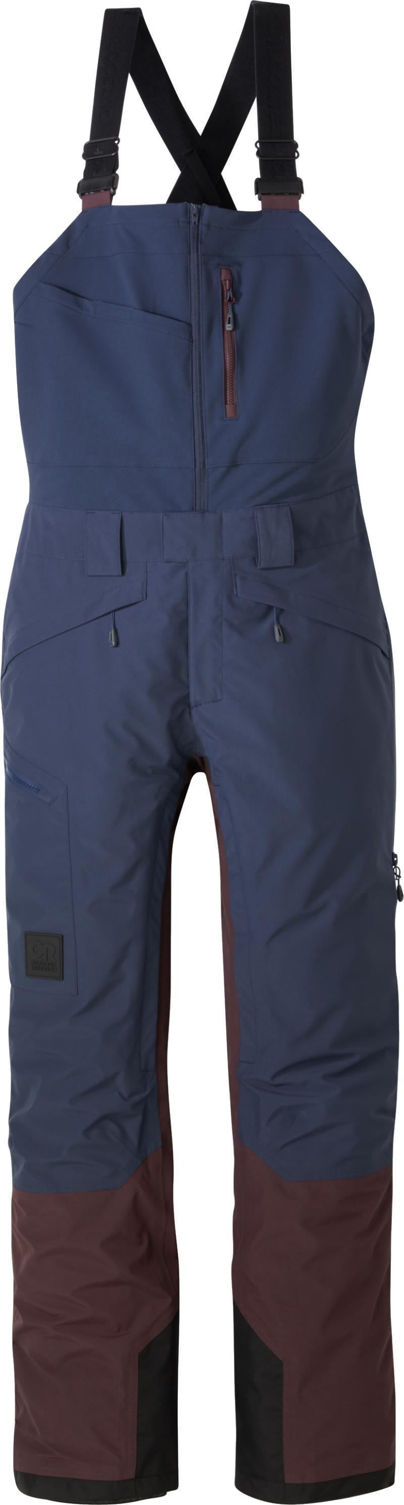 Mt Baker Storm Bibs - Mens - Elk / Naval Blue 1