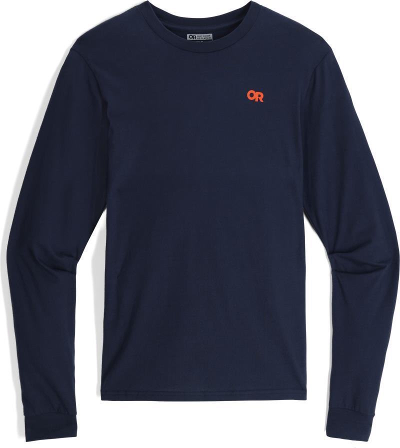OR Alpine Logo LS T-Shirt - Unisex - Dark Navy 1