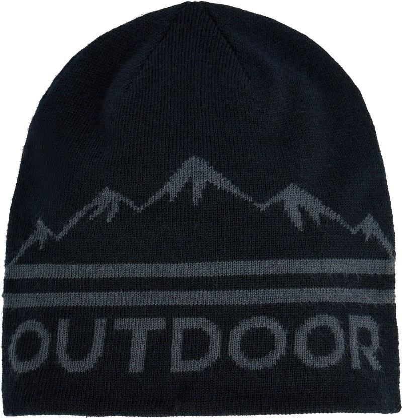OR Logo Knit Beanie - black / storm 1