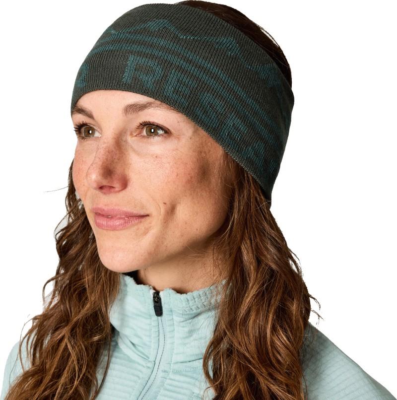 OR Logo Knit Headband - dark laurel / malachite 1