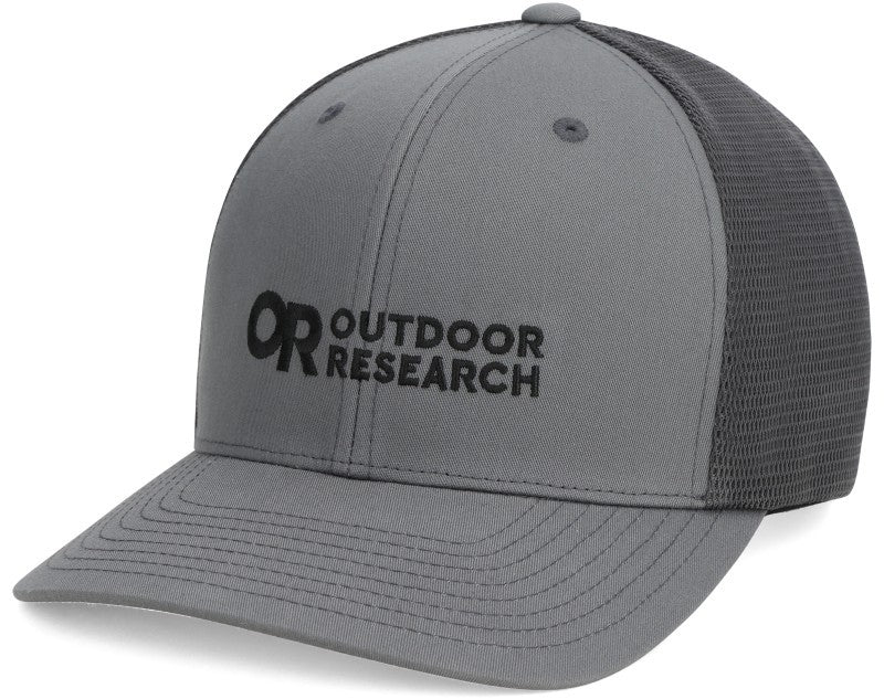 OR Logo Trucker Hat - charcoal 1