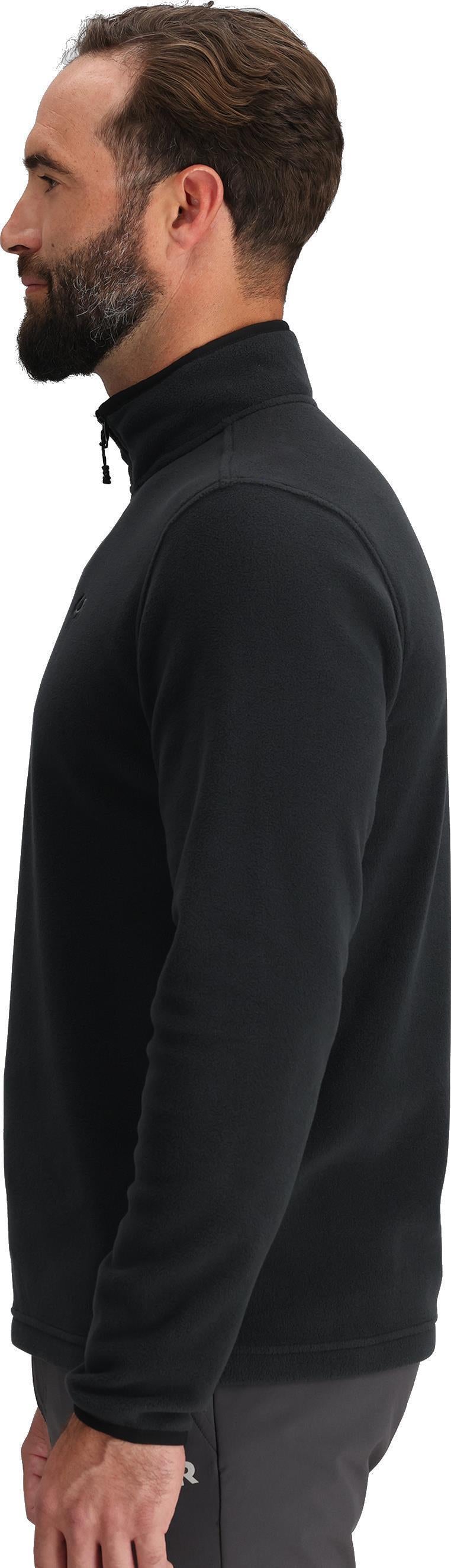 OR Polartec 100 Quarter Zip - Mens - black 1