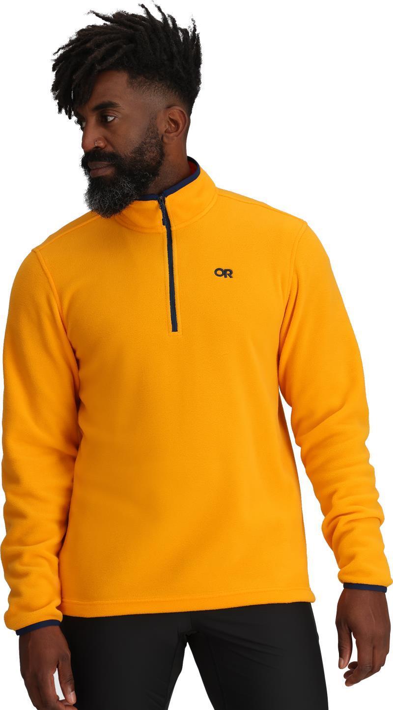 OR Polartec 100 Quarter Zip - Mens - gold nebula 1