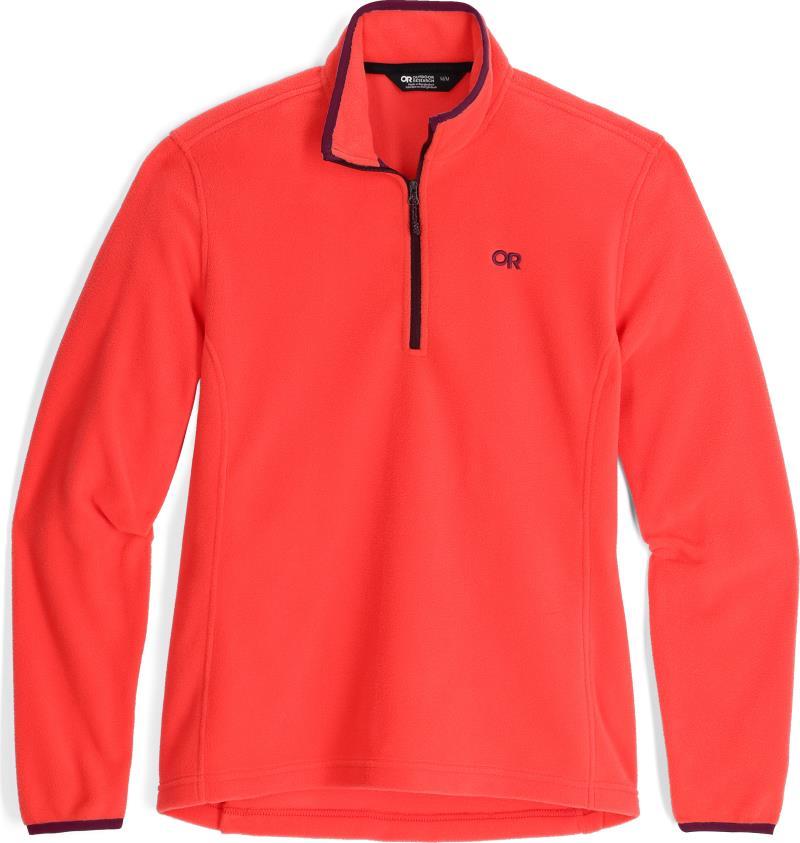 OR Polartec 100 Quarter Zip - Womens - Sunrise 1