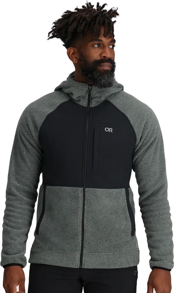 OR Polartec 200 Hoodie - Mens - Light Pewter Heather 2