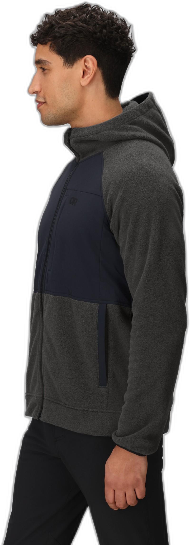 OR Polartec 200 Hoodie - Mens - grey heather 1
