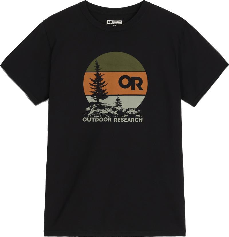OR Sunset Logo T-Shirt - Unisex - Black 1