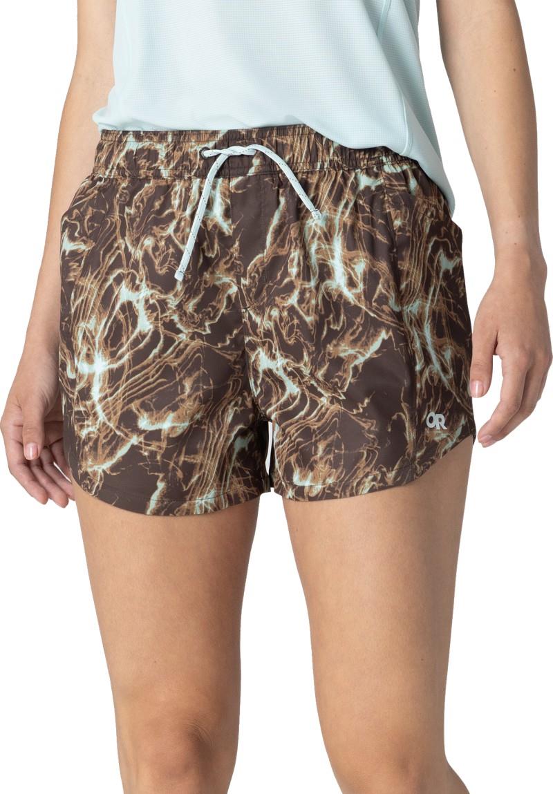 Odyssey Multi Shorts - Womens - chestnut alcove print 1