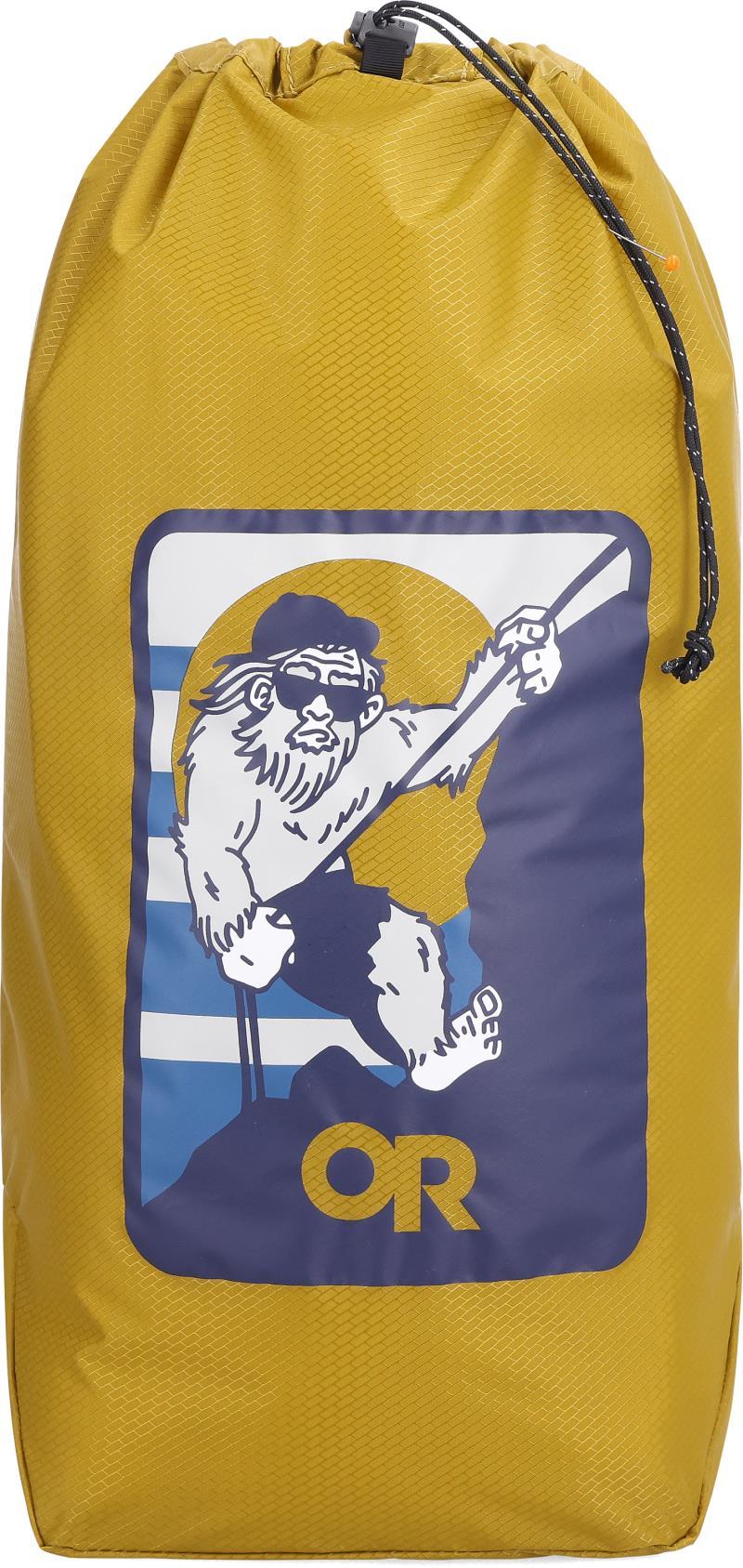 PackOut Graphic Stuff Sack 15L - Squatchin / Turmeric 1