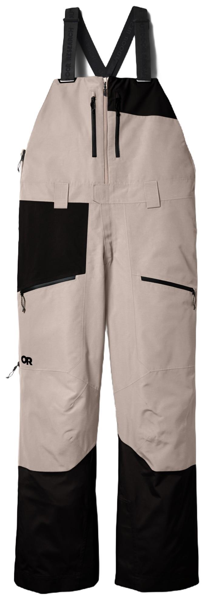 Powderverse Bibs, Reg - Mens - pro khaki / black 1