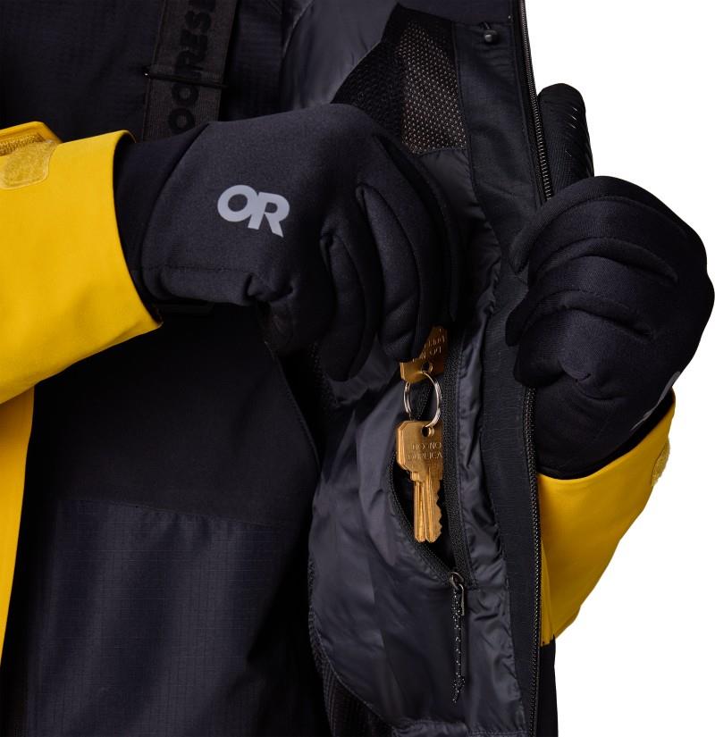 Powderverse Jacket - Mens - amber / black 1