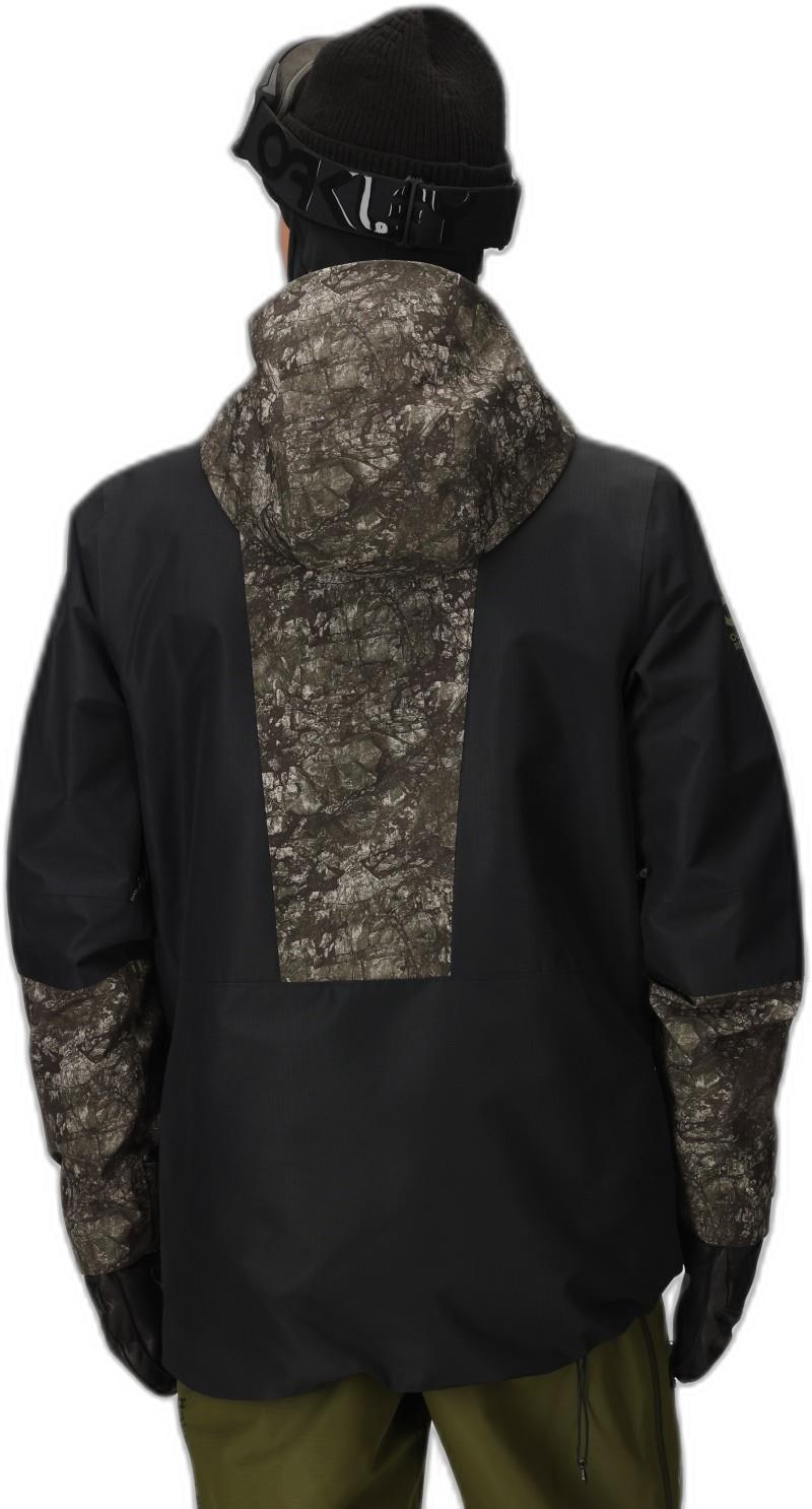 Powderverse Jacket - Mens - ranger green granite print / black 1