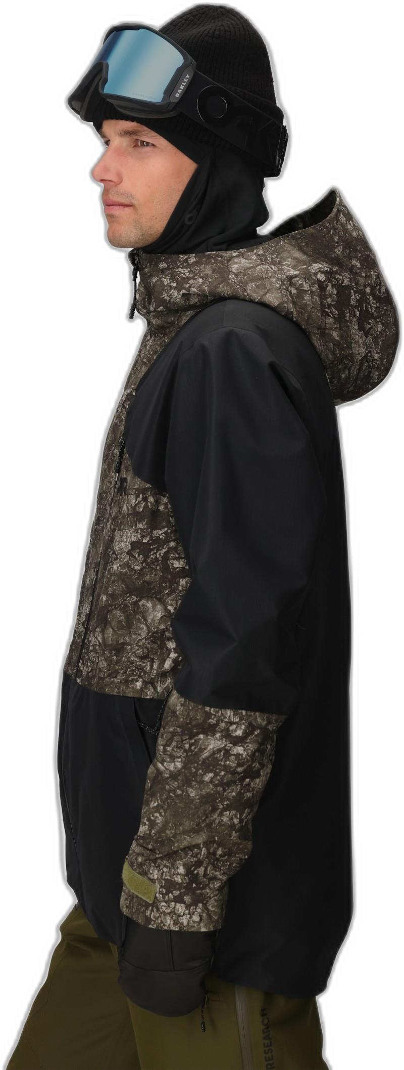 Powderverse Jacket - Mens - ranger green granite print / black 1