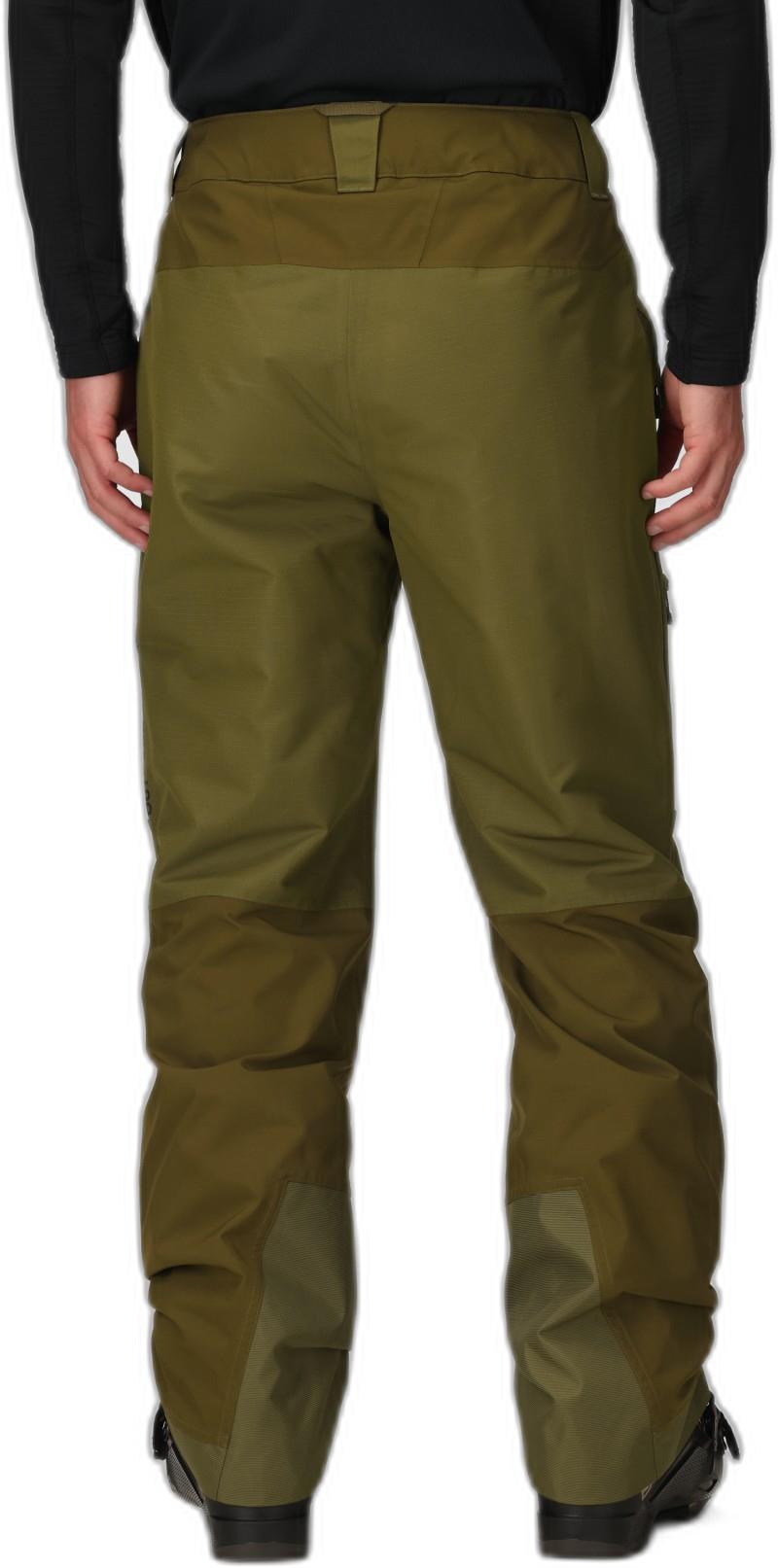 Powderverse Pants, Short - Mens - dark olive 1