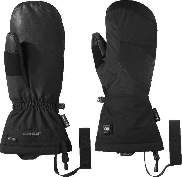 Prevail Heated GTX Mitts - solid black 1