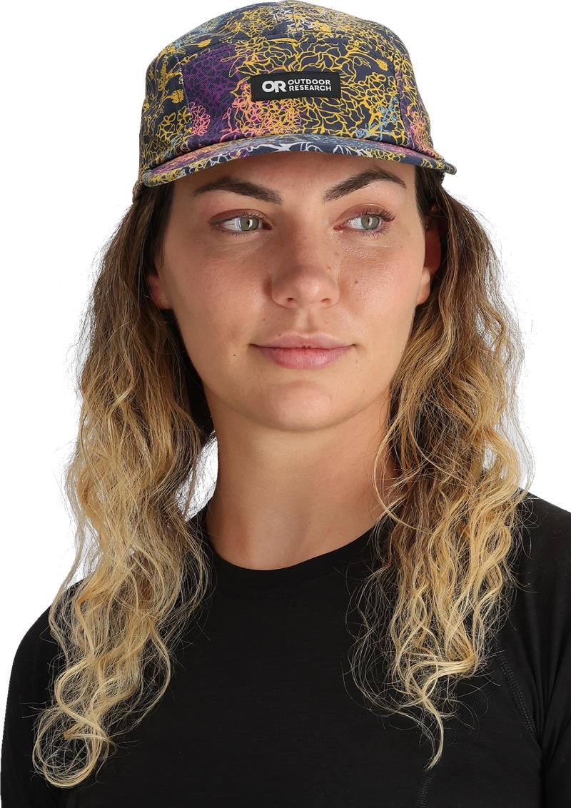 Printed 5-Panel Camper Hat - Cenote Floral 3