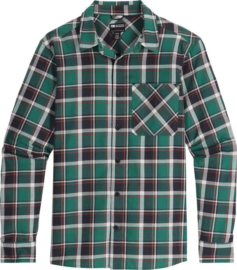 Ravenna Flannel Shirt - Mens - Monstera Plaid 1