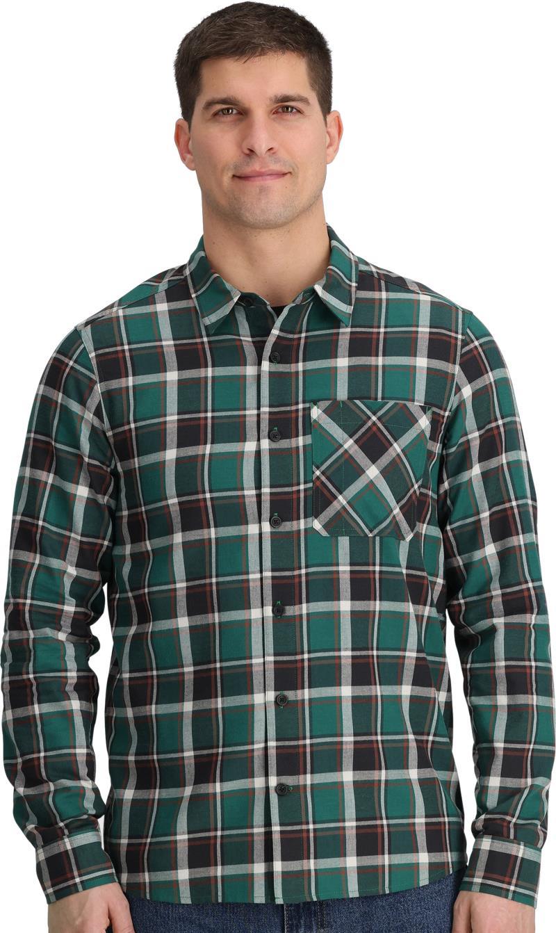 Ravenna Flannel Shirt - Mens - Monstera Plaid 2