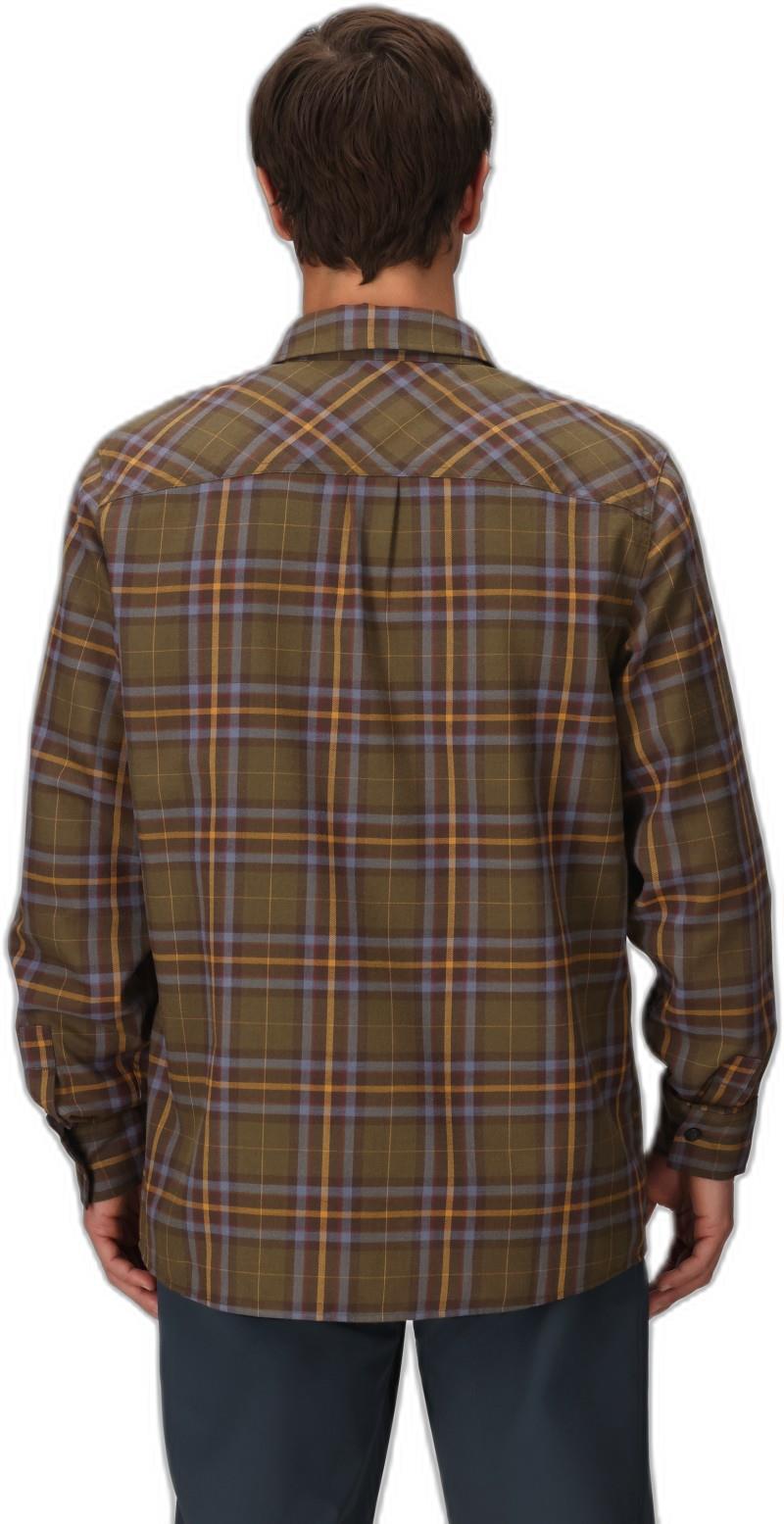 Ravenna Flannel Shirt - Mens - dark olive plaid 1