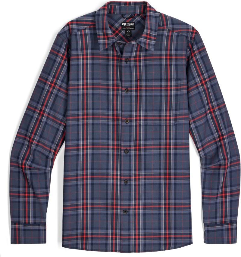 Ravenna Flannel Shirt - Mens - lingonberry plaid 1