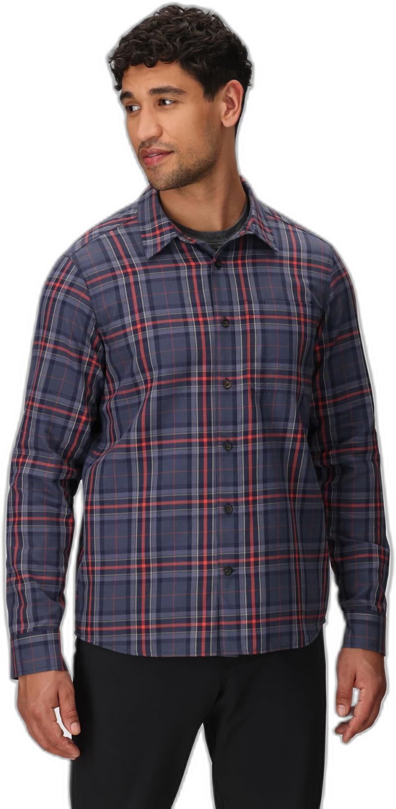 Ravenna Flannel Shirt - Mens - lingonberry plaid 1