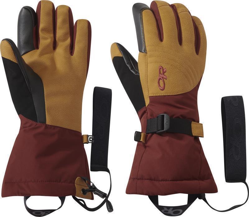 Revolution Sensor Gloves - Womens - madder / natural 1