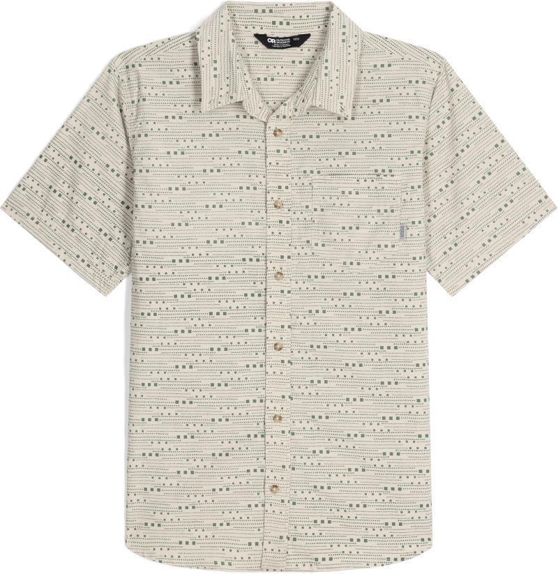 Rooftop SS Shirt - Mens - Oyster Dash Path 1
