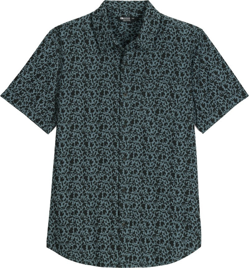 Rooftop SS Shirt - Mens - neptune floral 1