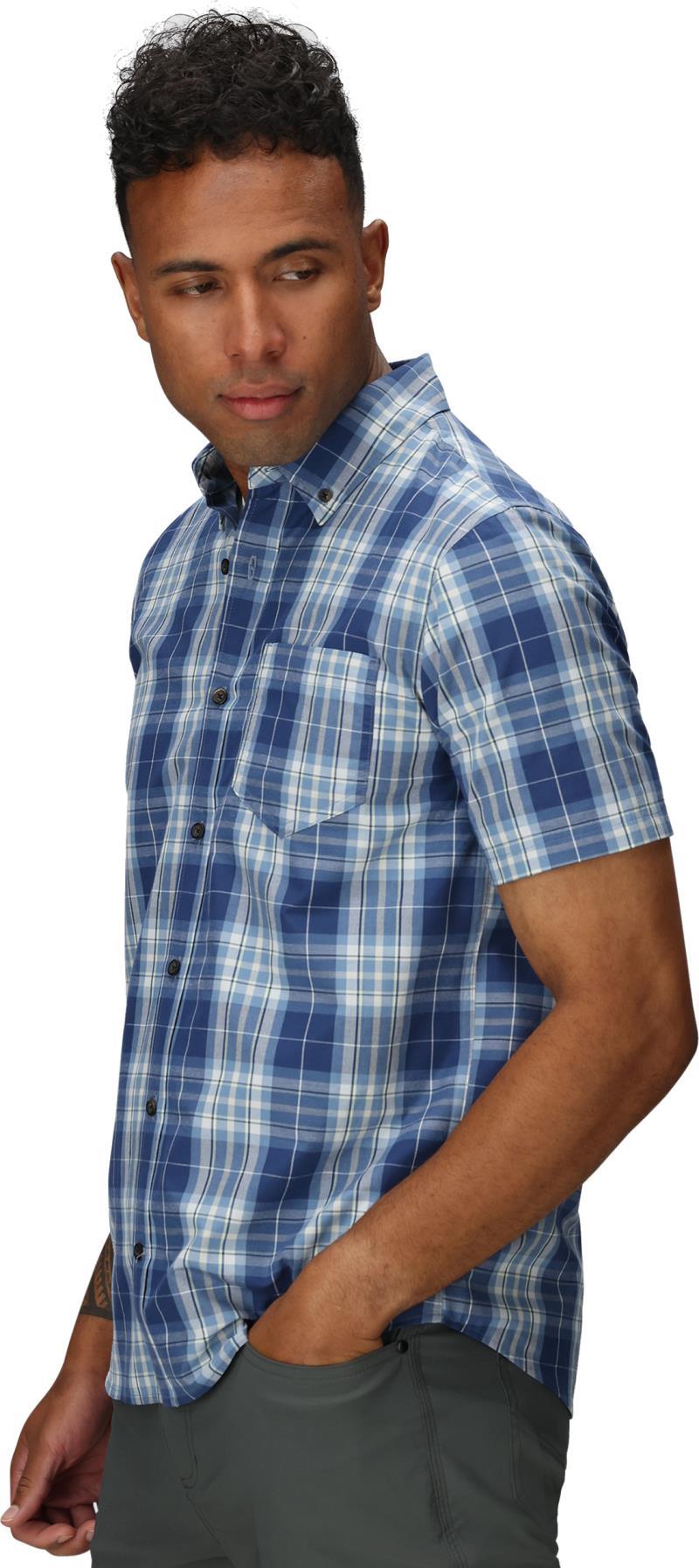 Rooftop SS Shirt - Mens - olympic plaid 1