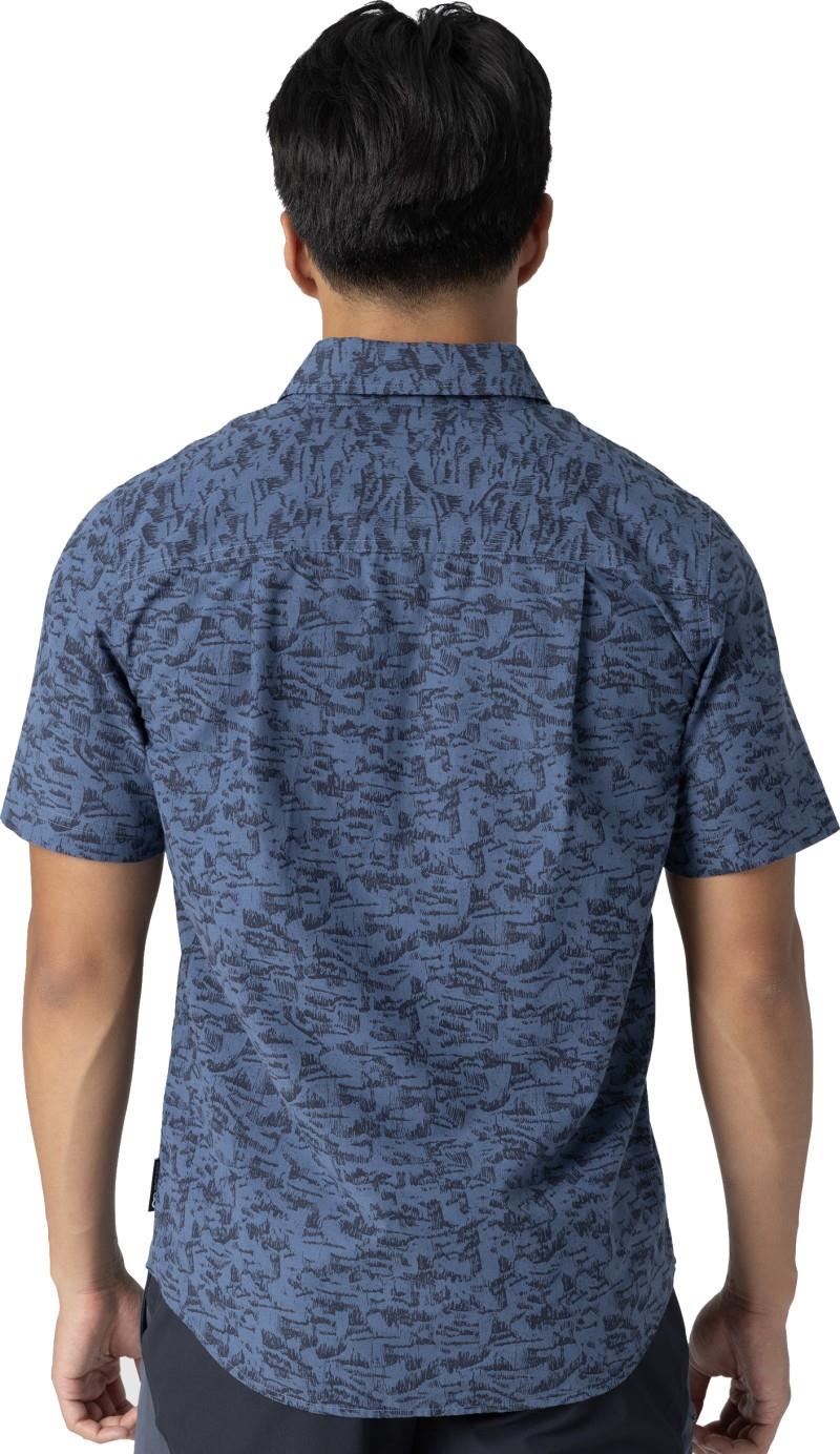 Rooftop SS Shirt - Mens - skyline switchback print 1