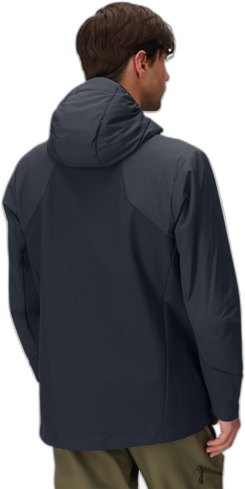Shadow Hybrid Hoodie - Mens - black 1