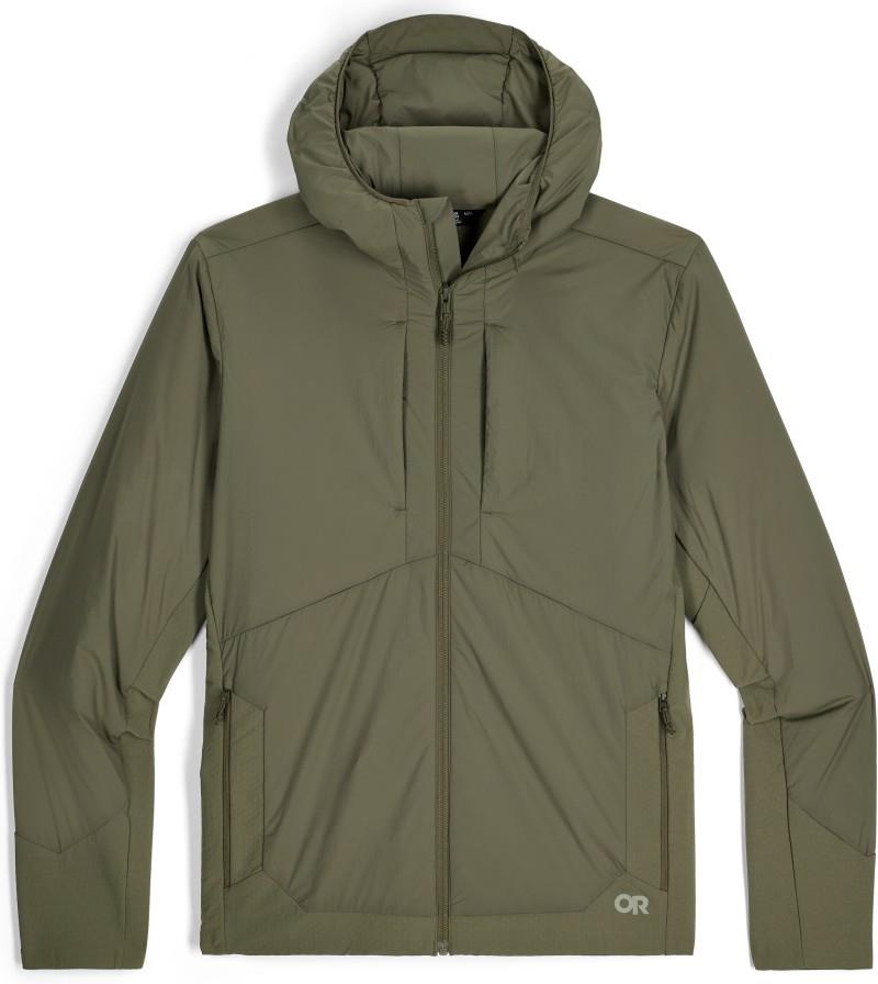 Shadow Hybrid Hoodie - Mens - ranger green 1