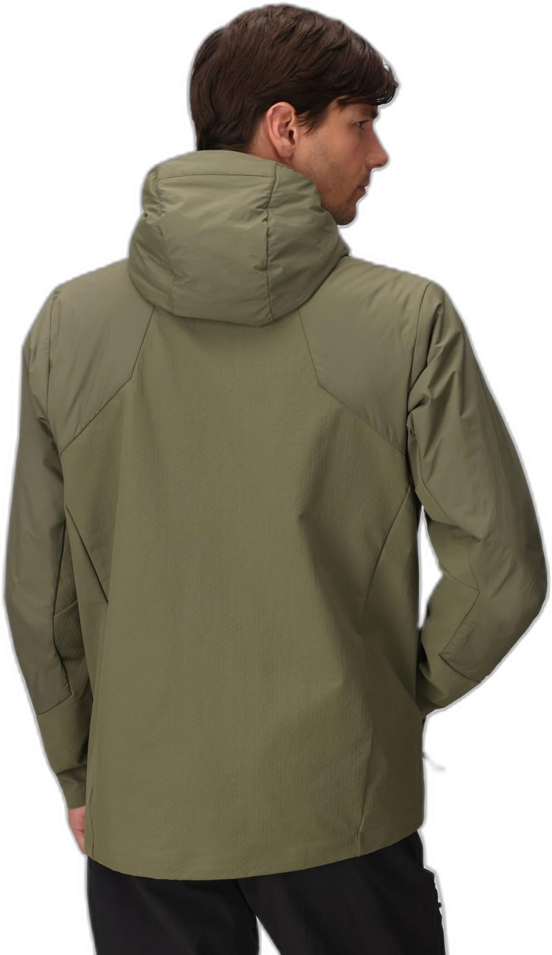 Shadow Hybrid Hoodie - Mens - ranger green 1