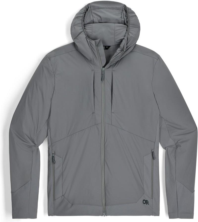 Shadow Hybrid Hoodie - Mens - wolf grey 1