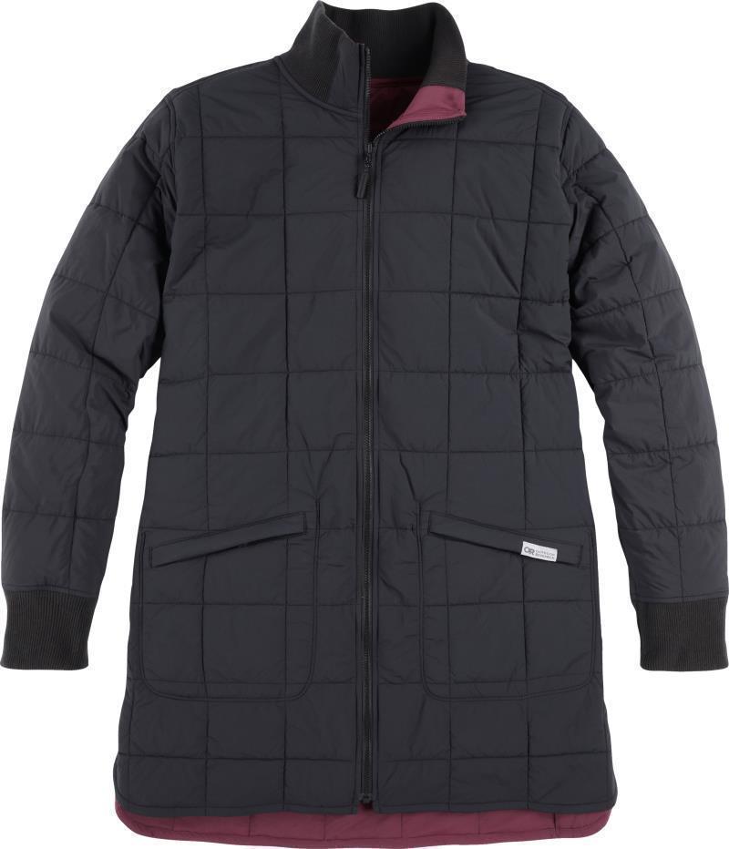 Shadow Reversible Parka - Womens - Black / Kalamata 1